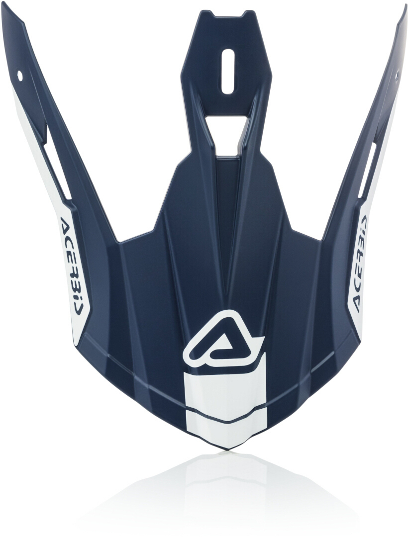 Acerbis Steel Carbon/X-Pro VTR Pic casque Blanc Turquoise Bleu unique taille