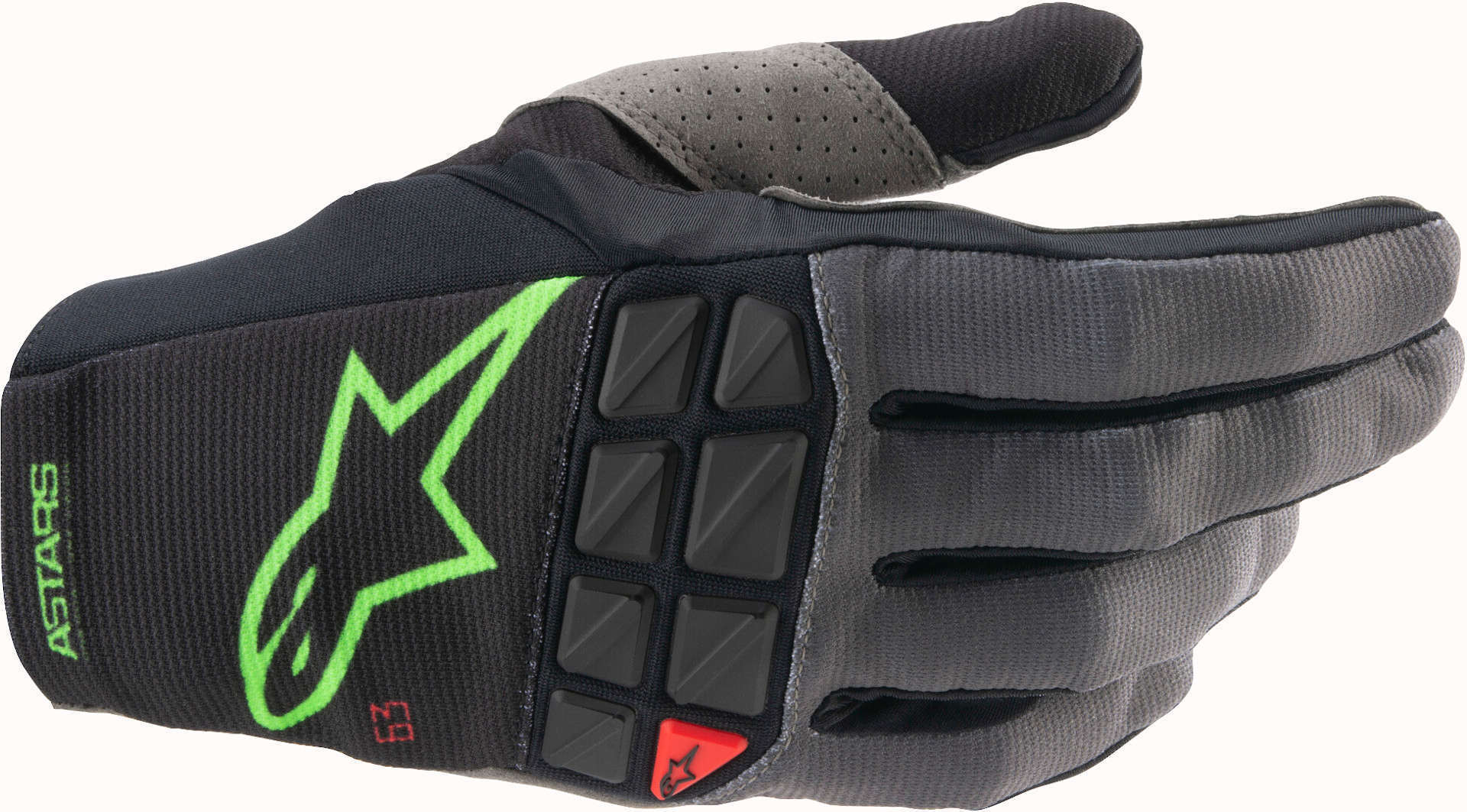 Alpinestars Racefend Gants de Motocross Noir Vert S