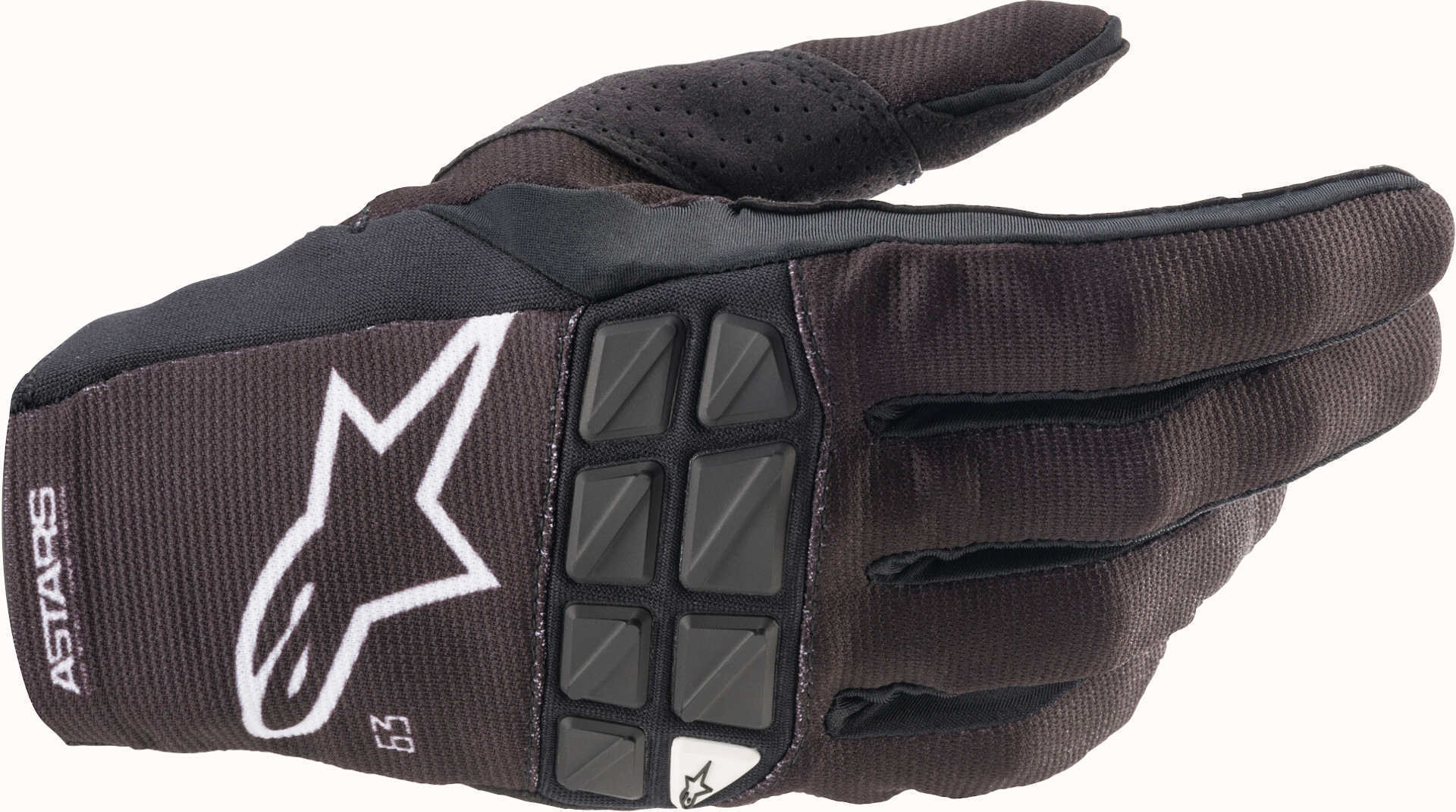 Alpinestars Racefend Gants de Motocross Noir Blanc S