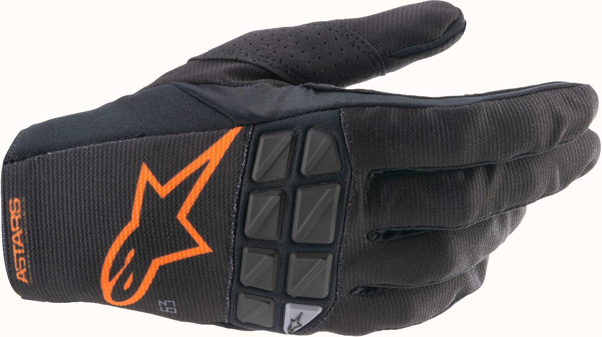 Alpinestars Racefend Gants de Motocross Noir Orange S