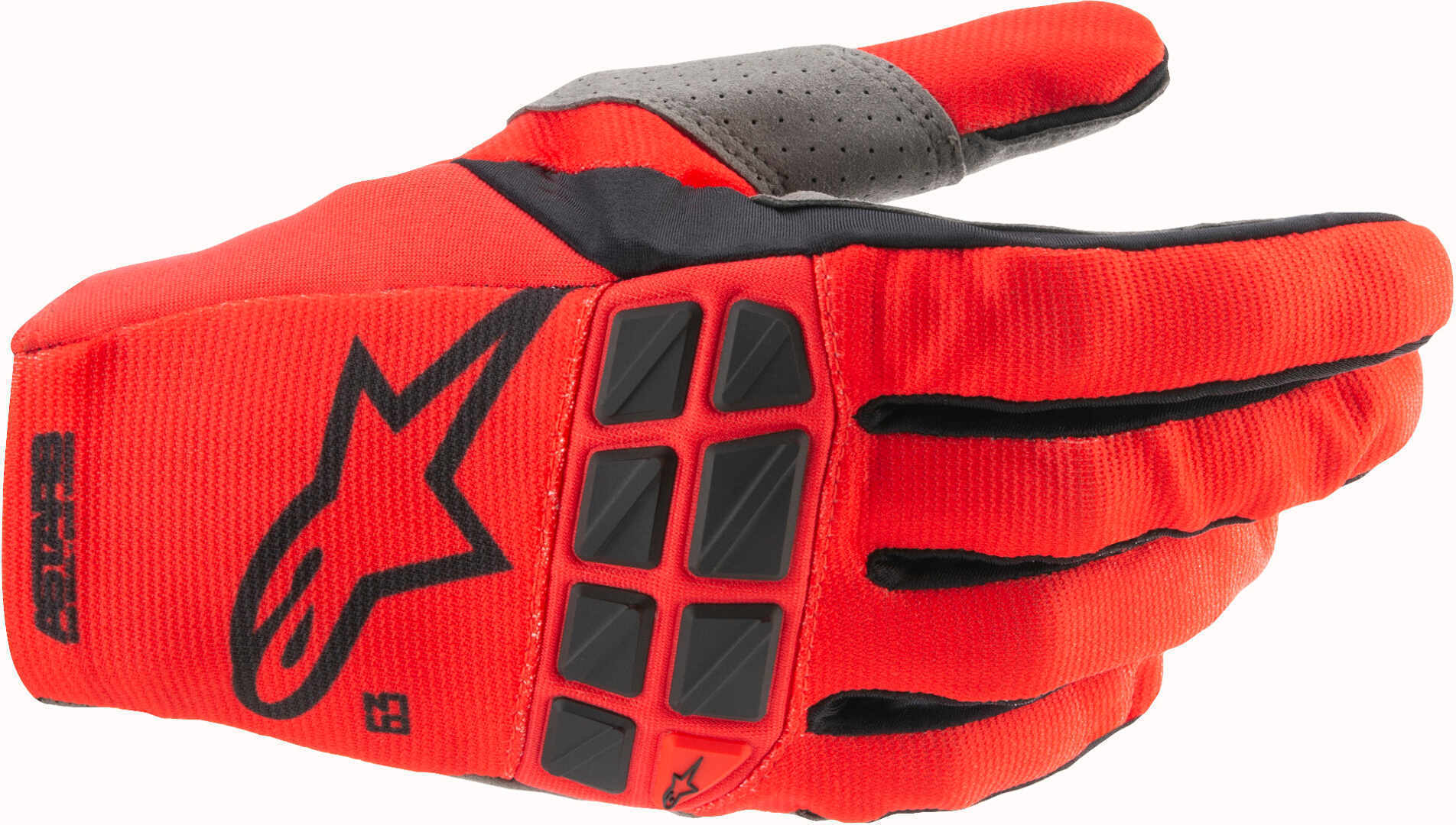 Alpinestars Racefend Gants de Motocross Noir Rouge S