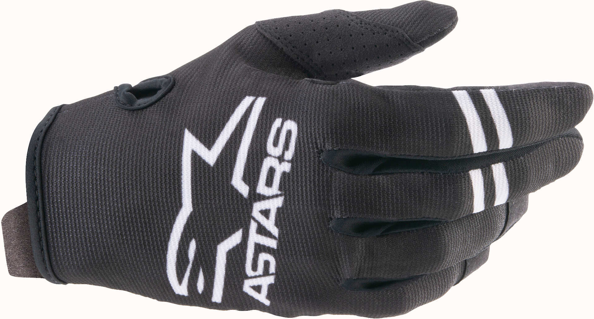 Alpinestars Radar Gants de Motocross Noir Blanc S