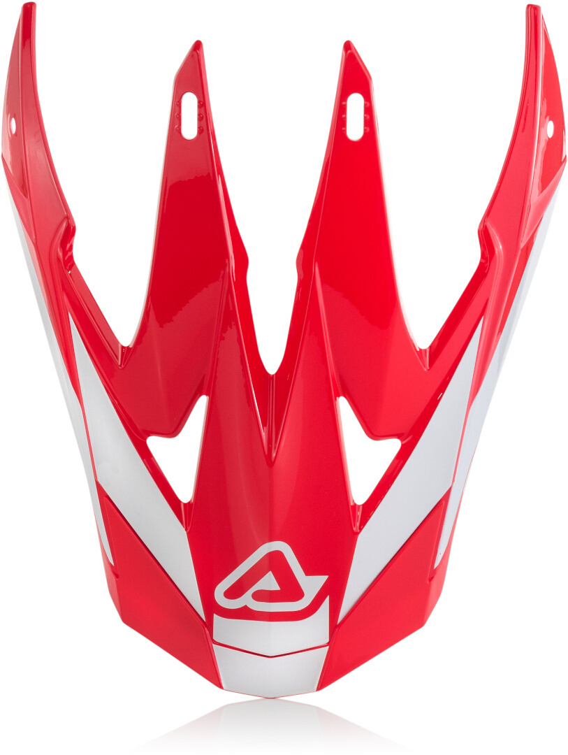 Acerbis X-Racer VTR Pic casque Blanc Rouge unique taille