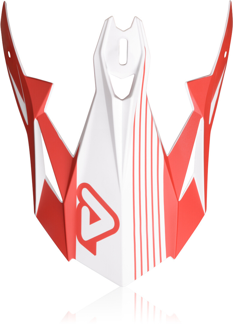 Acerbis X-Track Pic casque Blanc Rouge unique taille