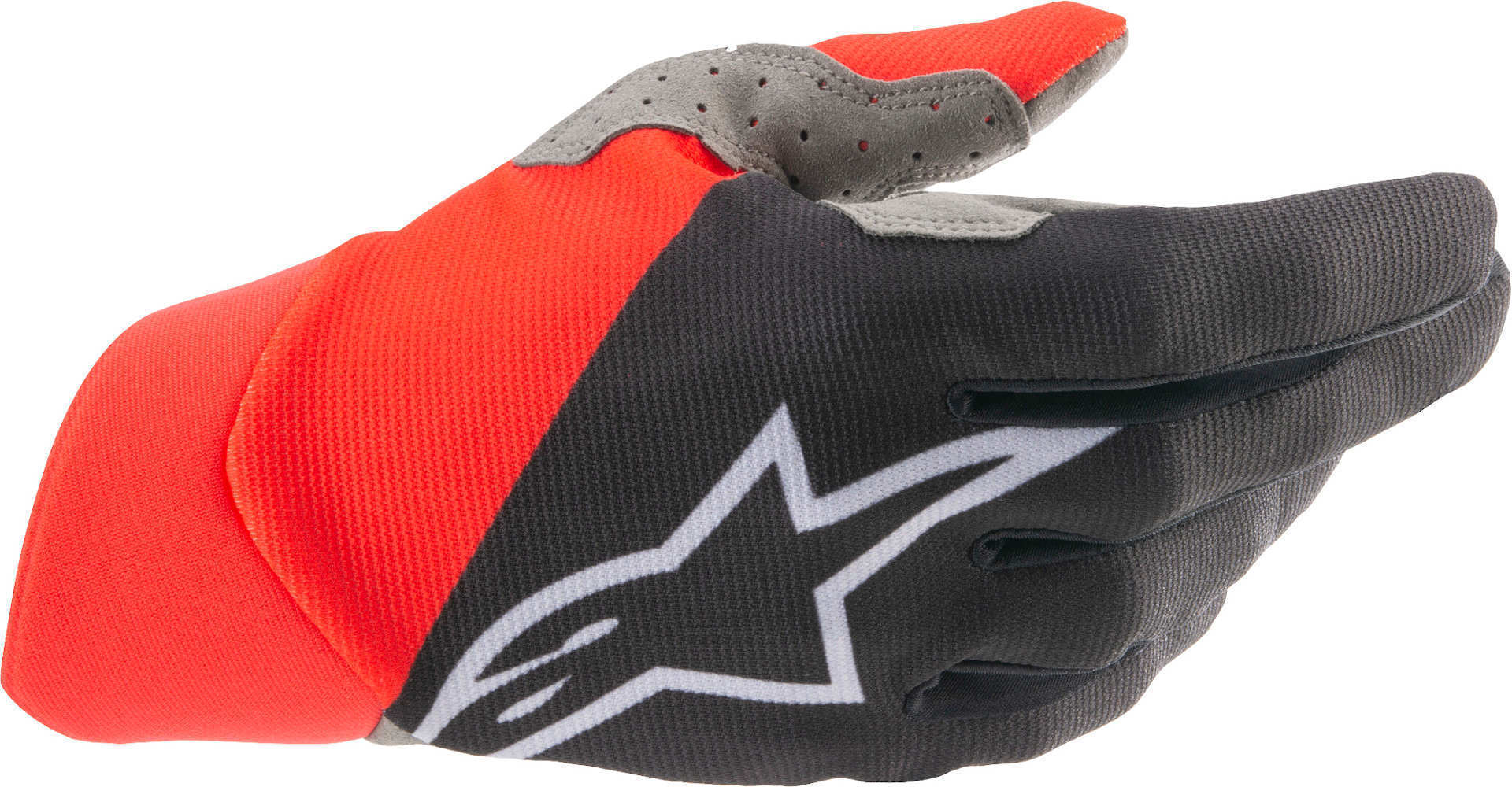 Alpinestars Dune Gants de Motocross Noir Blanc Rouge S
