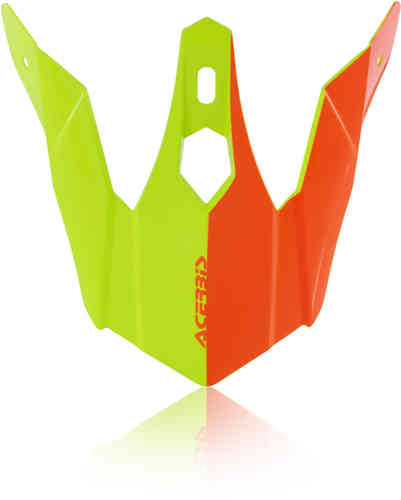 Acerbis Steel Kinder/Eclipse Pico del Casco Amarillo Naranja un tamaño
