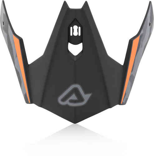 Acerbis Jet Aria Pico del Casco Negro Naranja un tamaño