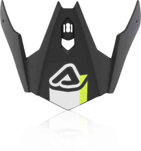 Acerbis Jet Aria Pico del Casco Negro Amarillo un tamaño