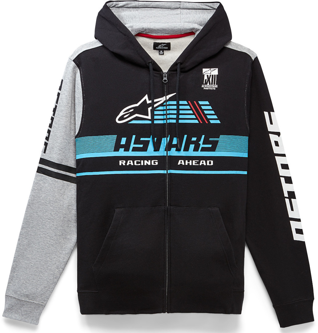 Alpinestars Overtake Zip Hoodie Noir Gris S