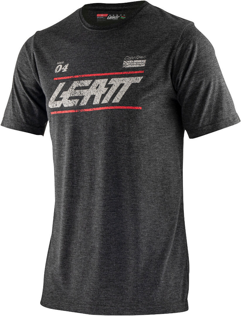 Leatt Core Street T-Shirt Noir Gris S