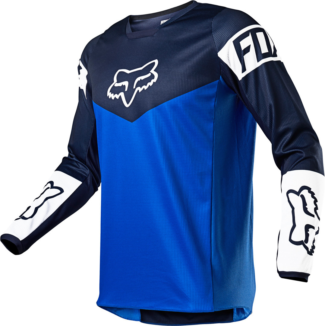 FOX 180 REVN Maillot motocross Bleu S