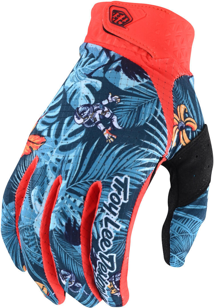 Image of Troy Lee Designs Air Cosmic Jungle Gants de Motocross Multicolore 2XL