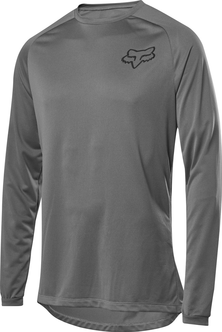 FOX TecBase Motocross Chemise fonctionnelle Gris S
