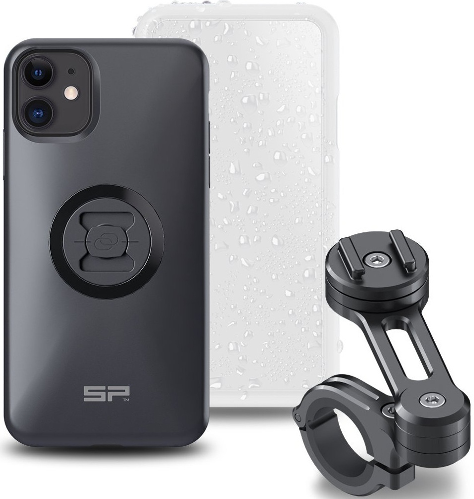 Image of SP Connect Moto Bundle iPhone 11/XR Support de smartphone Noir unique taille