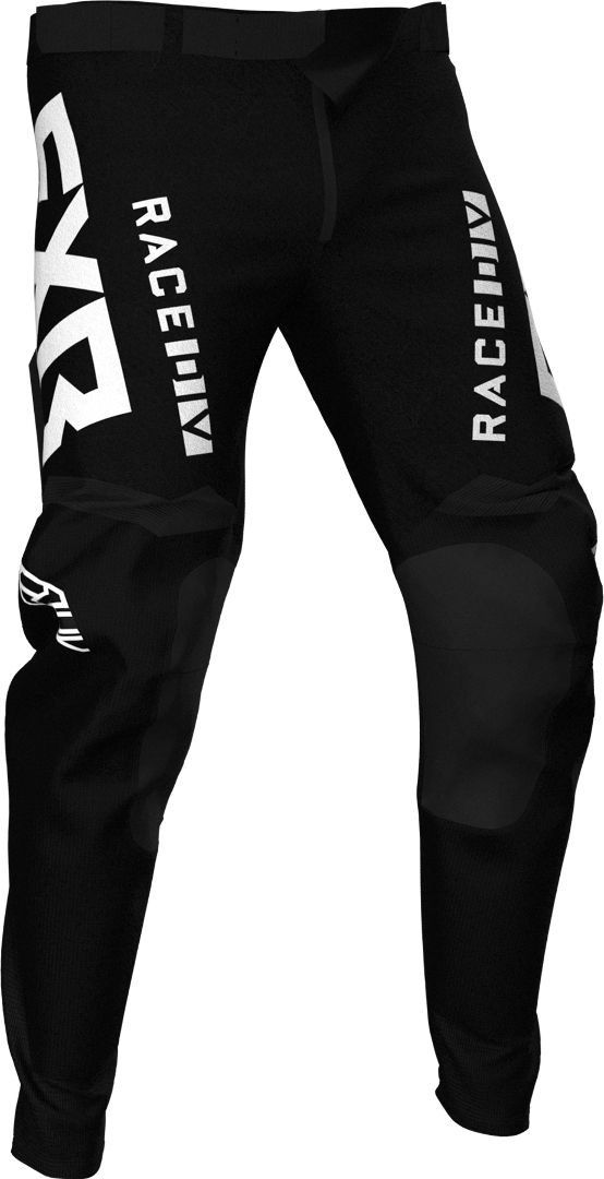 FXR Podium MX Gear Pantalon motocross pour les jeunes Noir Blanc XL