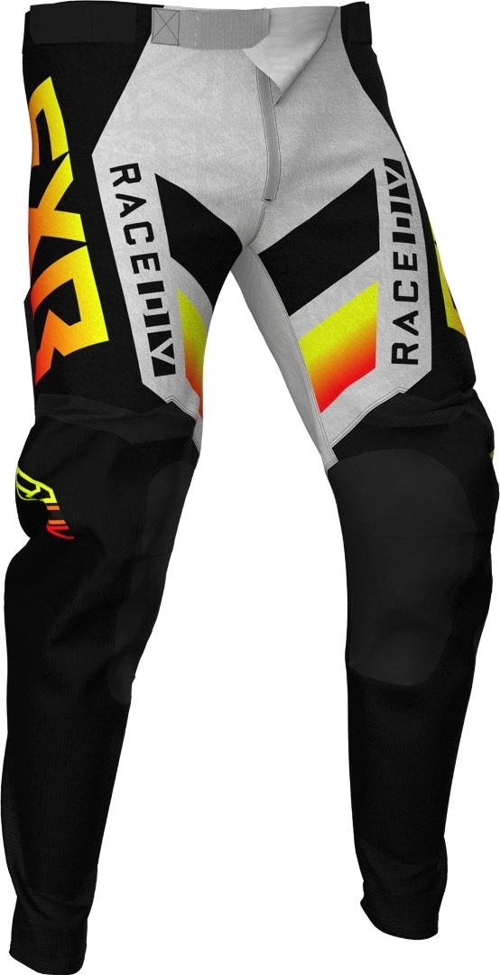 FXR Podium Aztec MX Gear Pantalon motocross pour les jeunes Noir Gris XL