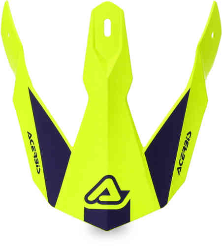 Acerbis Linear Pico del Casco Amarillo un tamaño