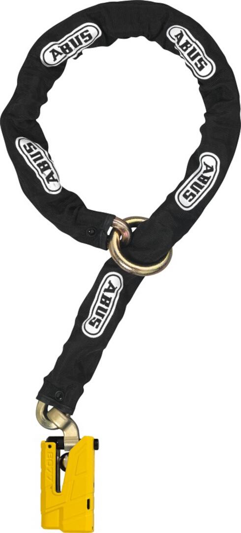 Image of ABUS Granit Detecto XPlus 8077 Yellow 12KS Black Loop Serrure de ch... Noir 120 cm