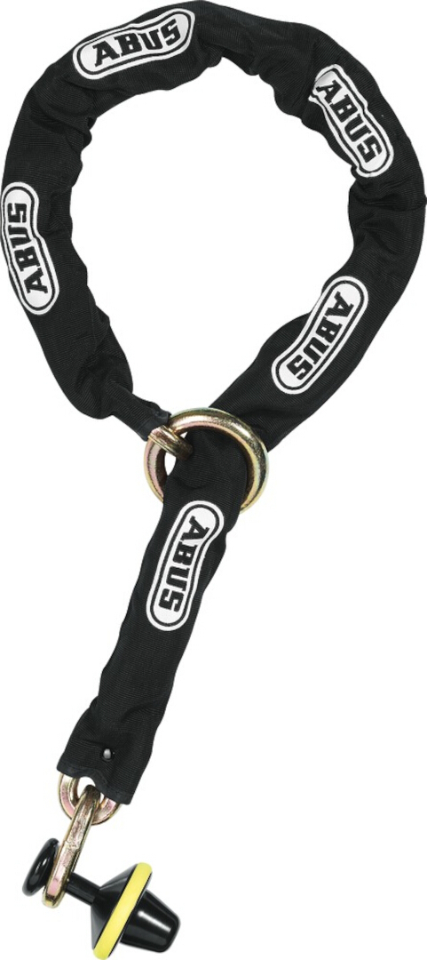 Image of ABUS Granit 68 Victory 12KS Black Loop Serrure de chaîne Noir 120 cm