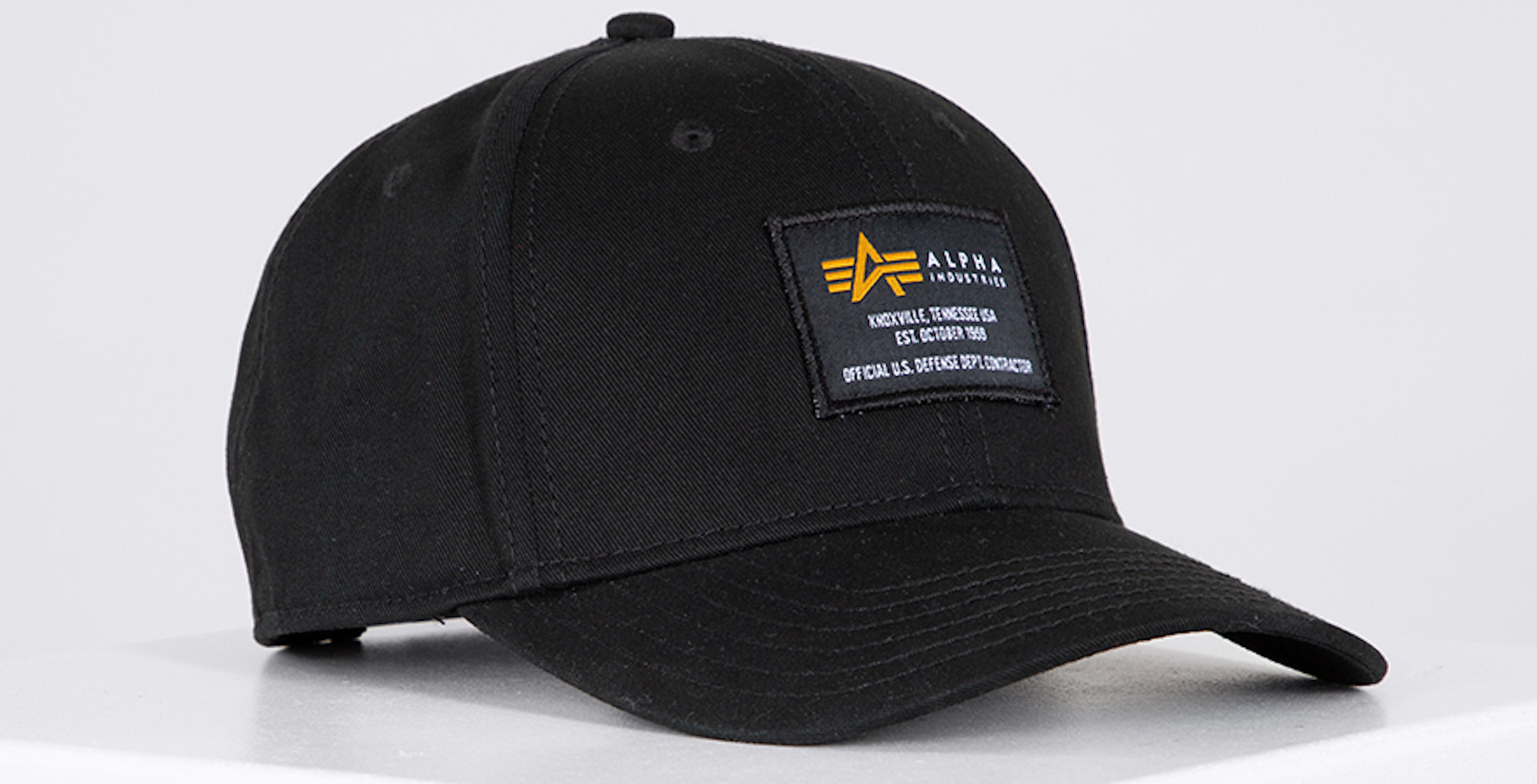 Alpha Industries Crew Cap Noir unique taille