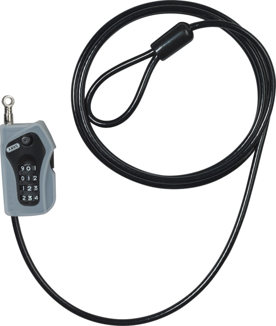 ABUS Combiloop 205 Câble en acier Noir 200 cm