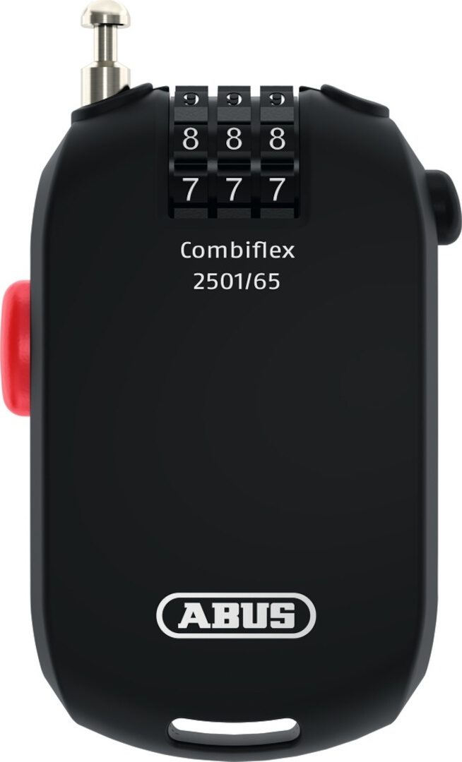 ABUS Combiflex Câble de poche Noir 65 cm