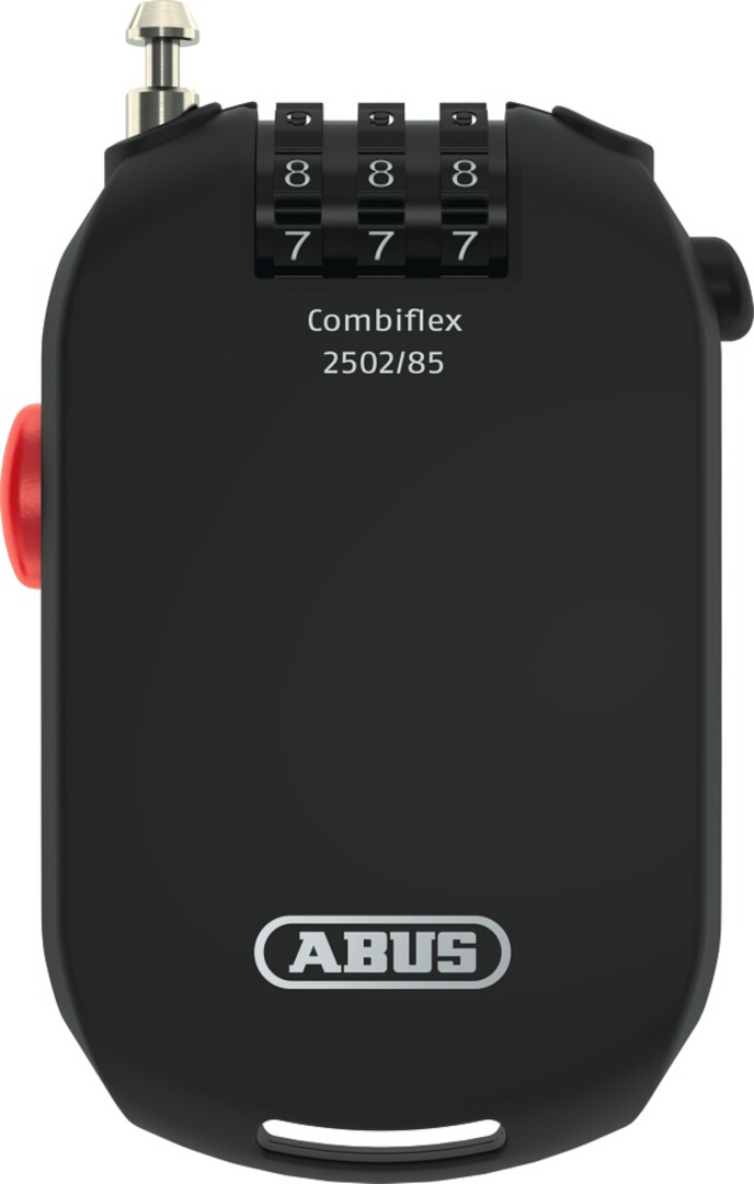 ABUS Combiflex Câble de poche Noir 85 cm