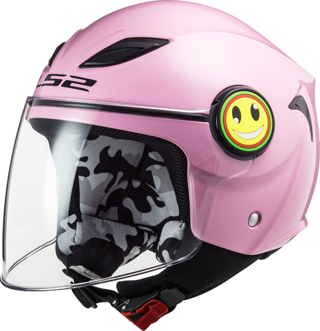 LS2 OF602 Funny Casque jet pour enfants Rose S