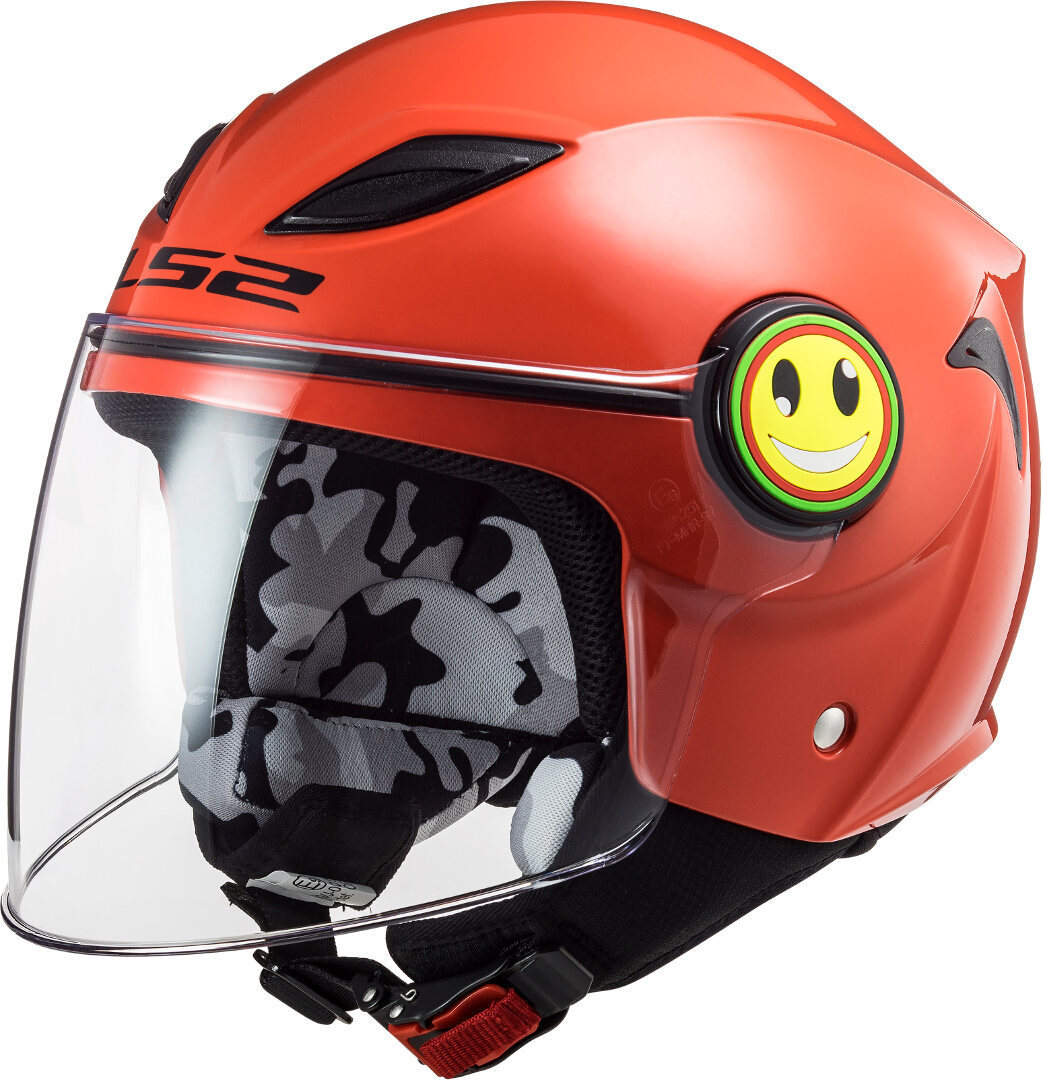 LS2 OF602 Funny Casque jet pour enfants Rouge S