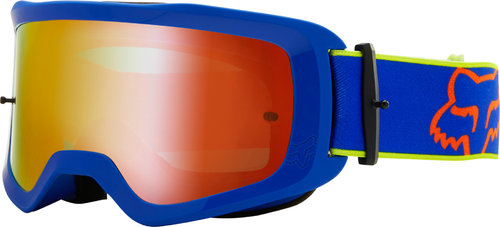 FOX Main Oktiv PC Spark Conjunto de gafas de Motocross Tear-Off juv... Azul un tamaño
