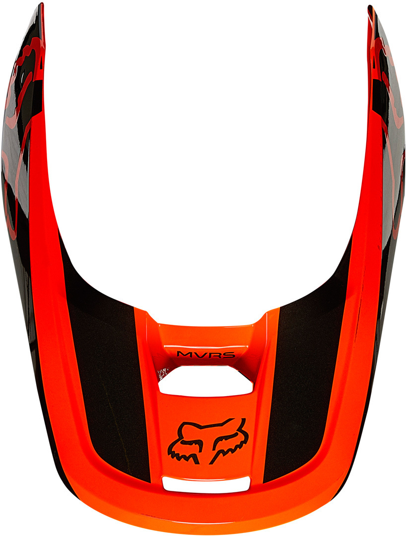 FOX V1 REVN Pic casque de jeunesse Orange unique taille