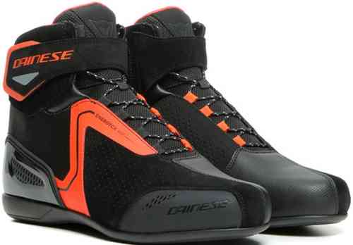 Dainese Energyca Air Zapatos de moto Negro Rojo 42