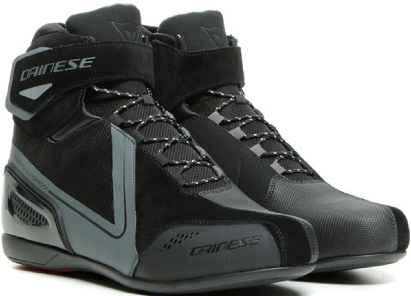 Dainese Energyca D-WP chaussures de moto imperméables à l’eau Noir Gris 39