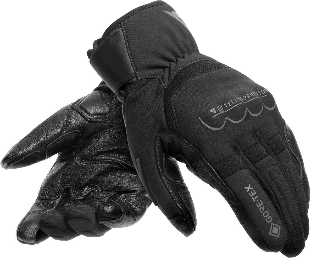 Dainese Thunder Gore-Tex gants de moto imperméables Noir Gris XS