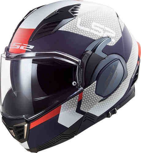 LS2 FF900 Valiant II Citius Casco Blanco Azul 3XL