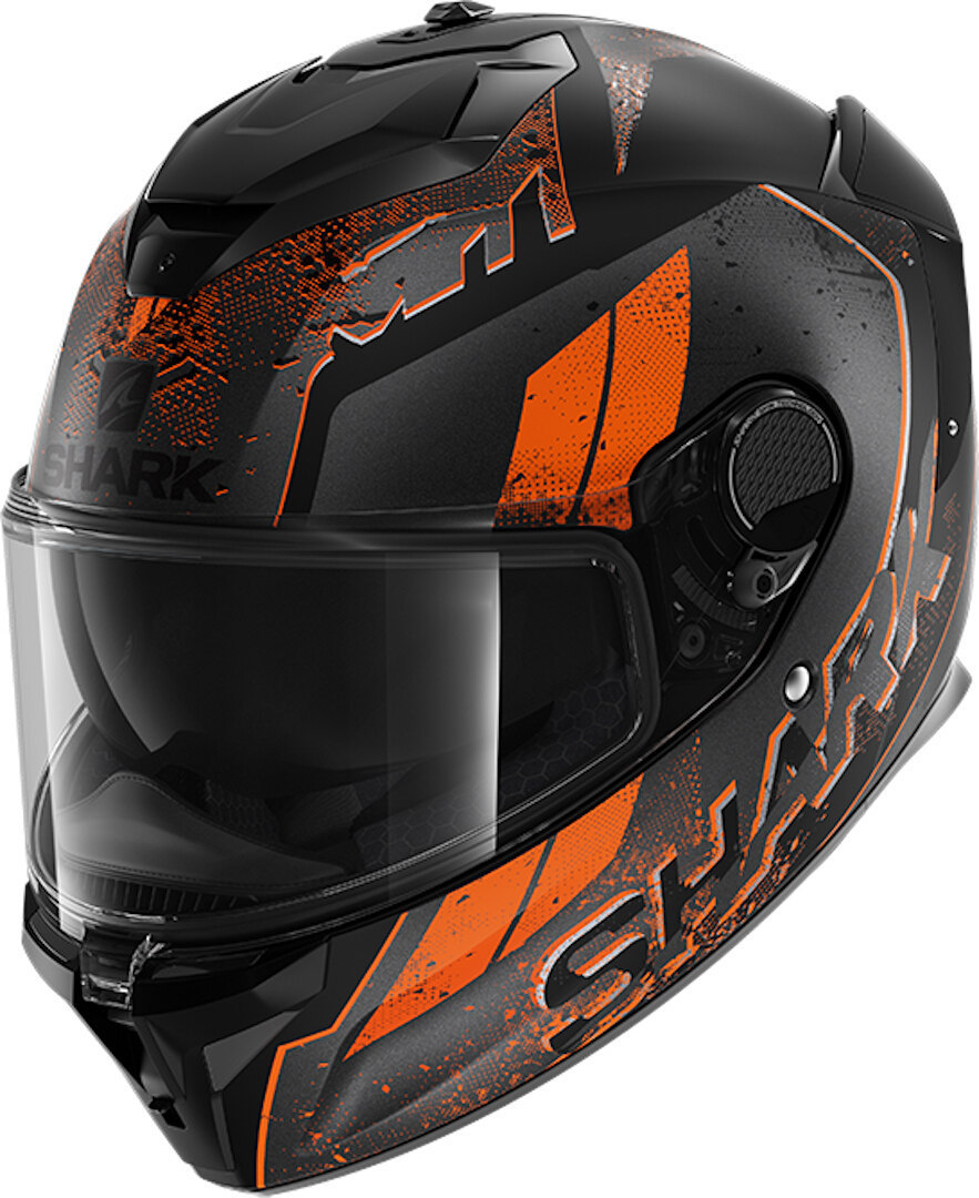 Shark Spartan GT Ryser Casque Noir Orange XS