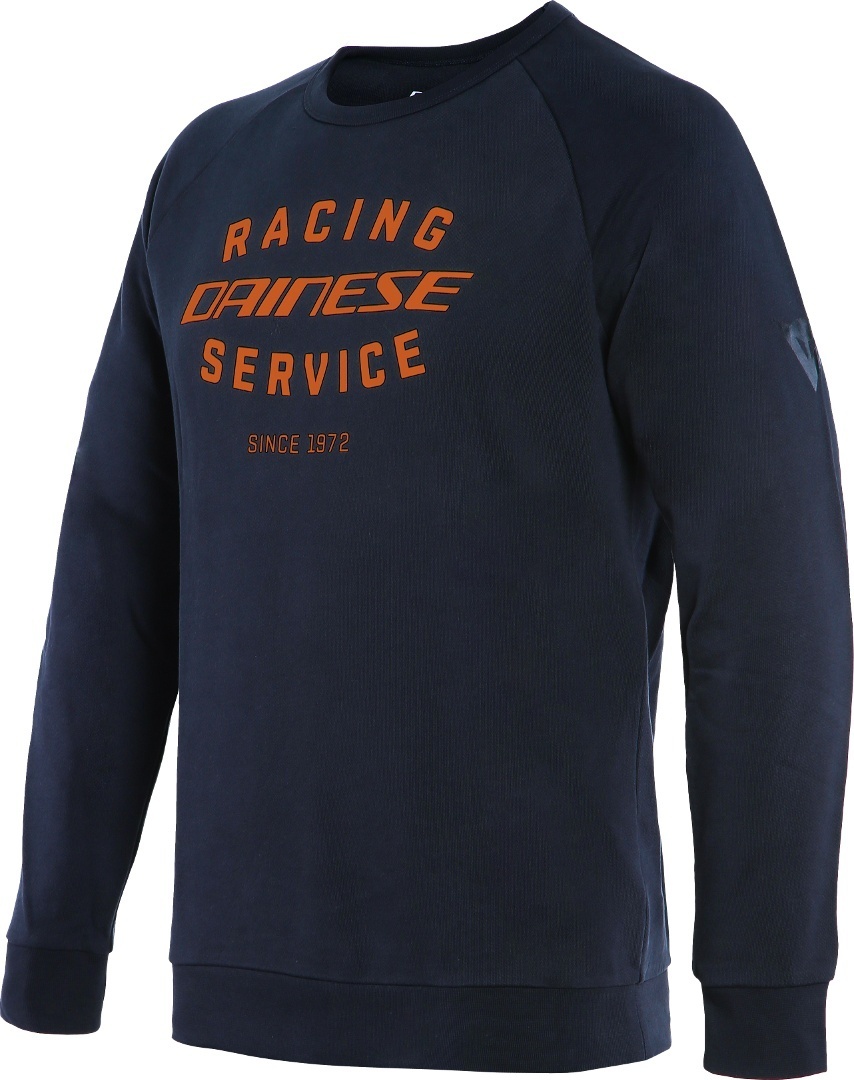Dainese Paddock Sweatshirt Bleu Orange XS