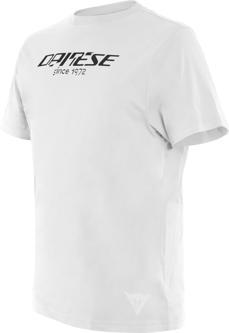 Dainese Paddock Long T-Shirt Noir Blanc XS