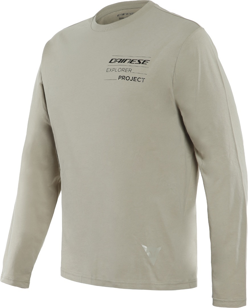 Dainese Adventure LS T-Shirt Noir Gris XS