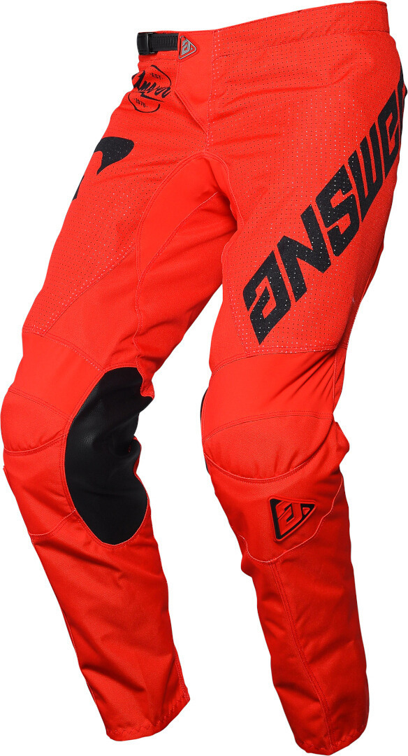 Image of Answer Arkon Bold Pantalon Motocross Noir Rouge 28