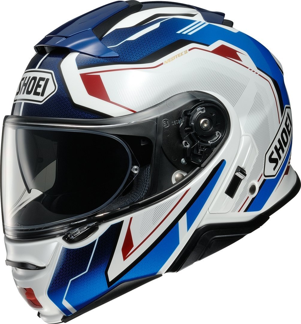 Shoei Neotec 2 Respect Casque Blanc Bleu 2XS