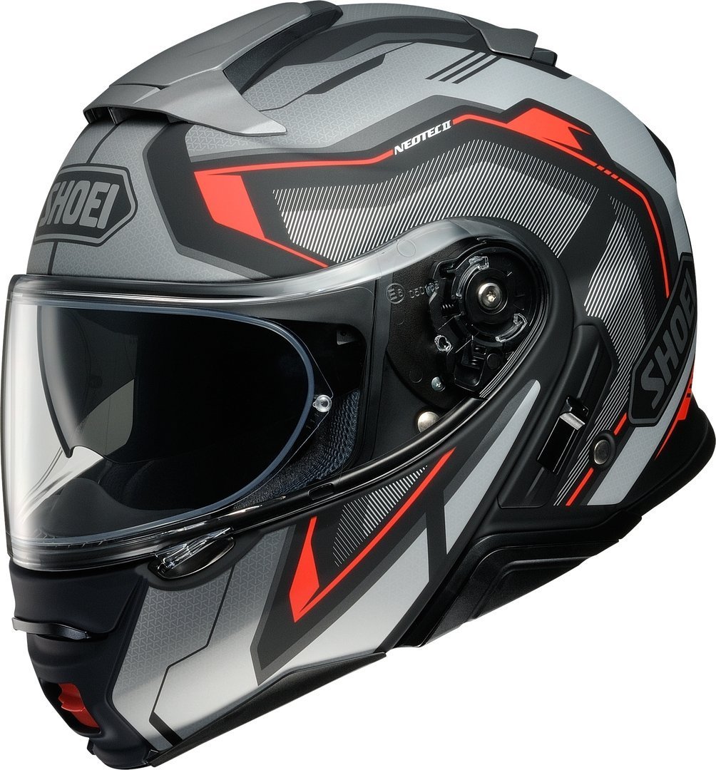 Shoei Neotec 2 Respect Casque Gris Orange 2XS