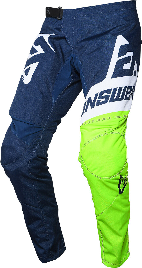 Answer Syncron Voyd Pantalon Motocross Bleu Jaune 28