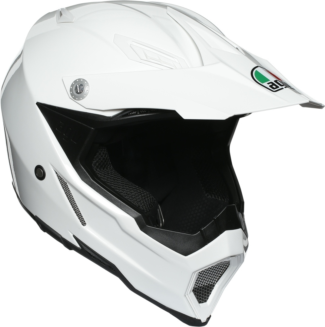 AGV AX-8 Evo White Casque de motocross Blanc 2XS