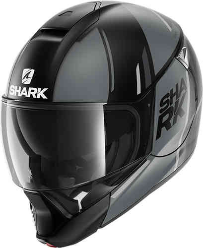 Shark Evojet Vyda Mat Casco Negro Gris S