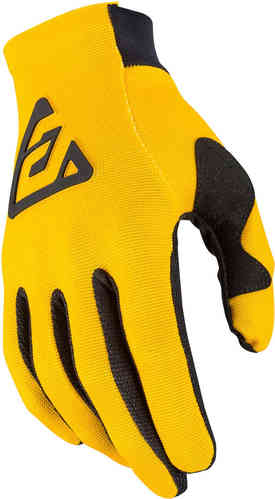 Answer AR2 Bold Guantes de Motocross Negro Amarillo XL