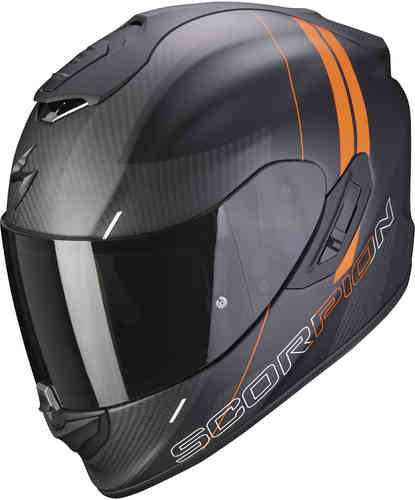 Scorpion EXO-1400 Carbon Air Drik Casco Negro Naranja L