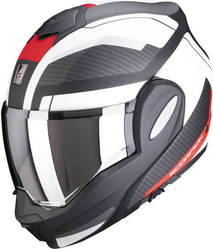 Scorpion EXO-Tech Trap Casco Negro Rojo XL