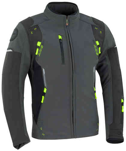 Bering Diskor Chaqueta Softshell de motocicleta Gris Verde S