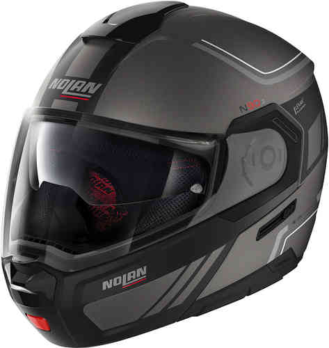 Nolan N90-3 Voyager N-Com Casco Negro Gris 2XL